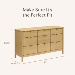 Bondi 9-Drawer Extra Wide Assembled Dresser (61