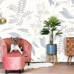 Breezy Botanical Mural