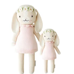 Hannah The Bunny Hand-Knit Doll Blush