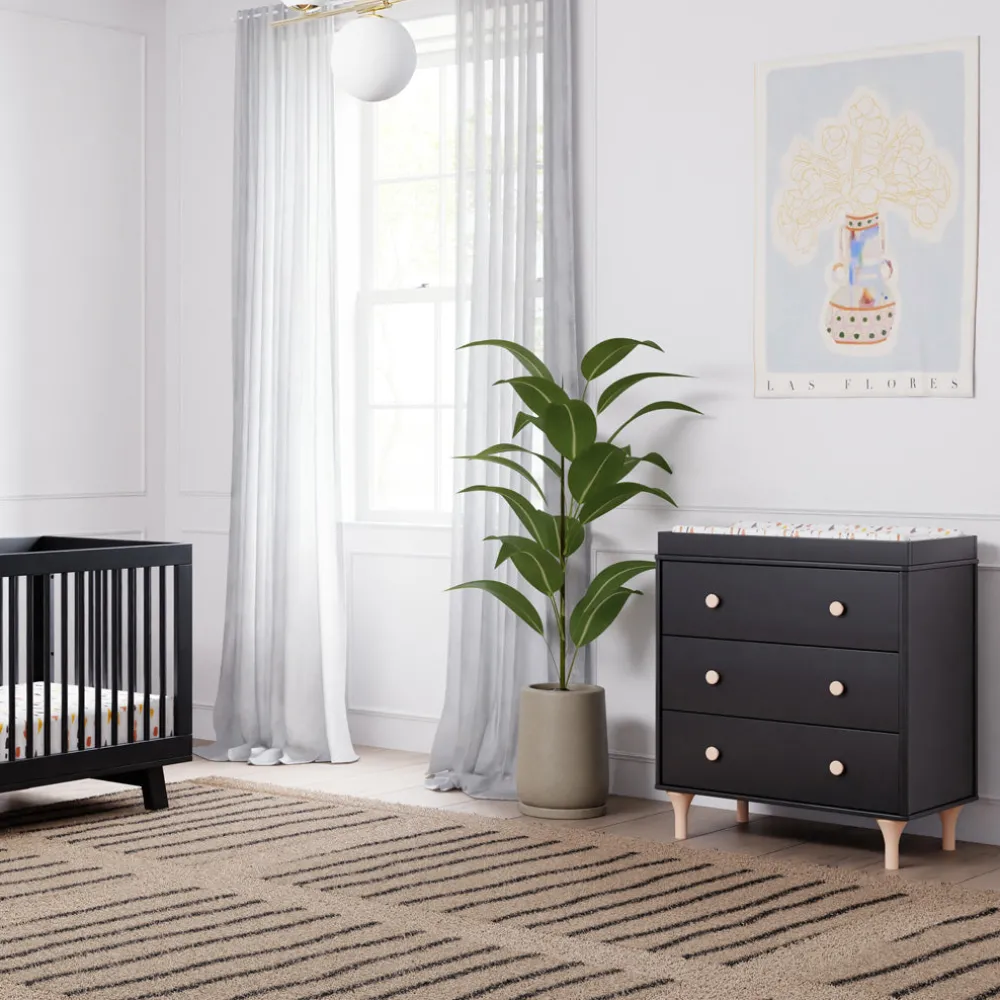 Lolly 3-Drawer Compact Changer Dresser with Removable Changing Tray (34")