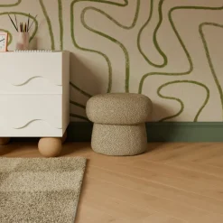 Mini Mushroom Pouf