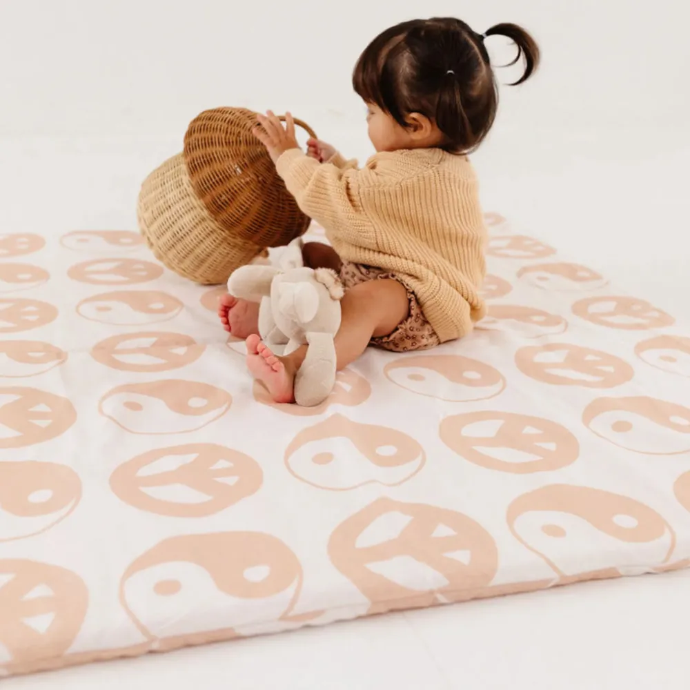 Padded Organic Cotton Play Mat