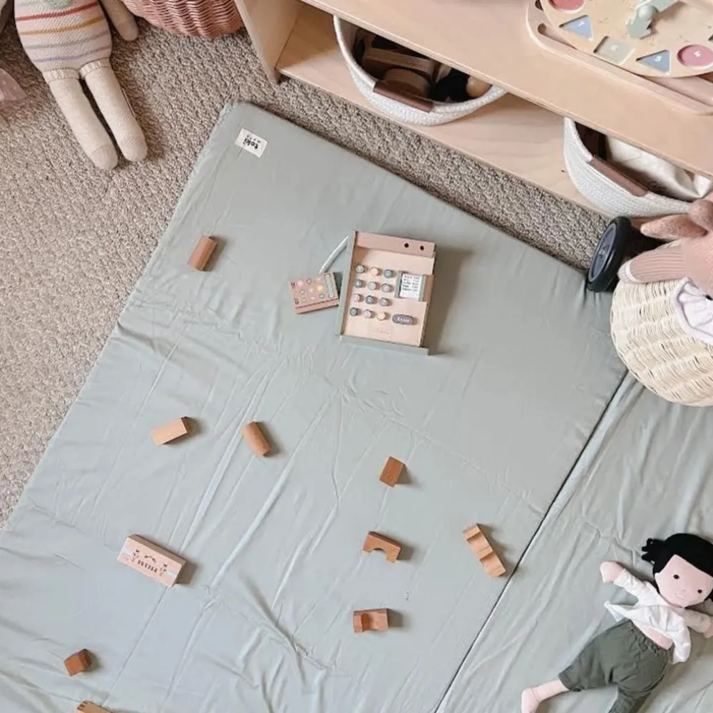 Padded Organic Cotton Play Mat