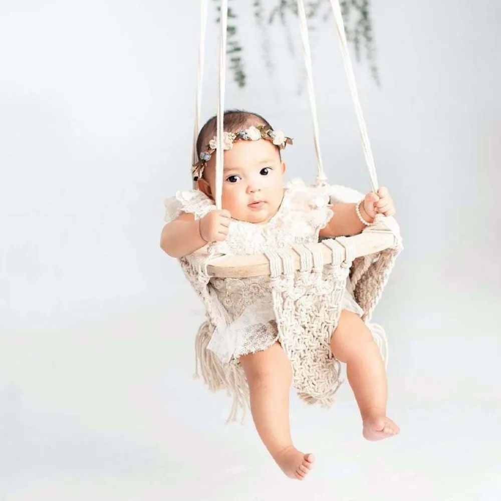 Play Gym + Macrame Swing Bundle