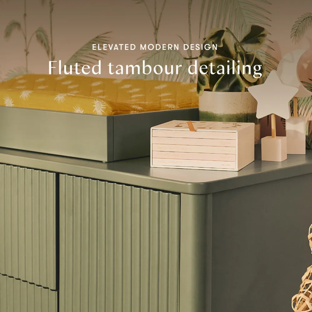 Pogo Tambour Extra Wide Assembled Dresser (58")