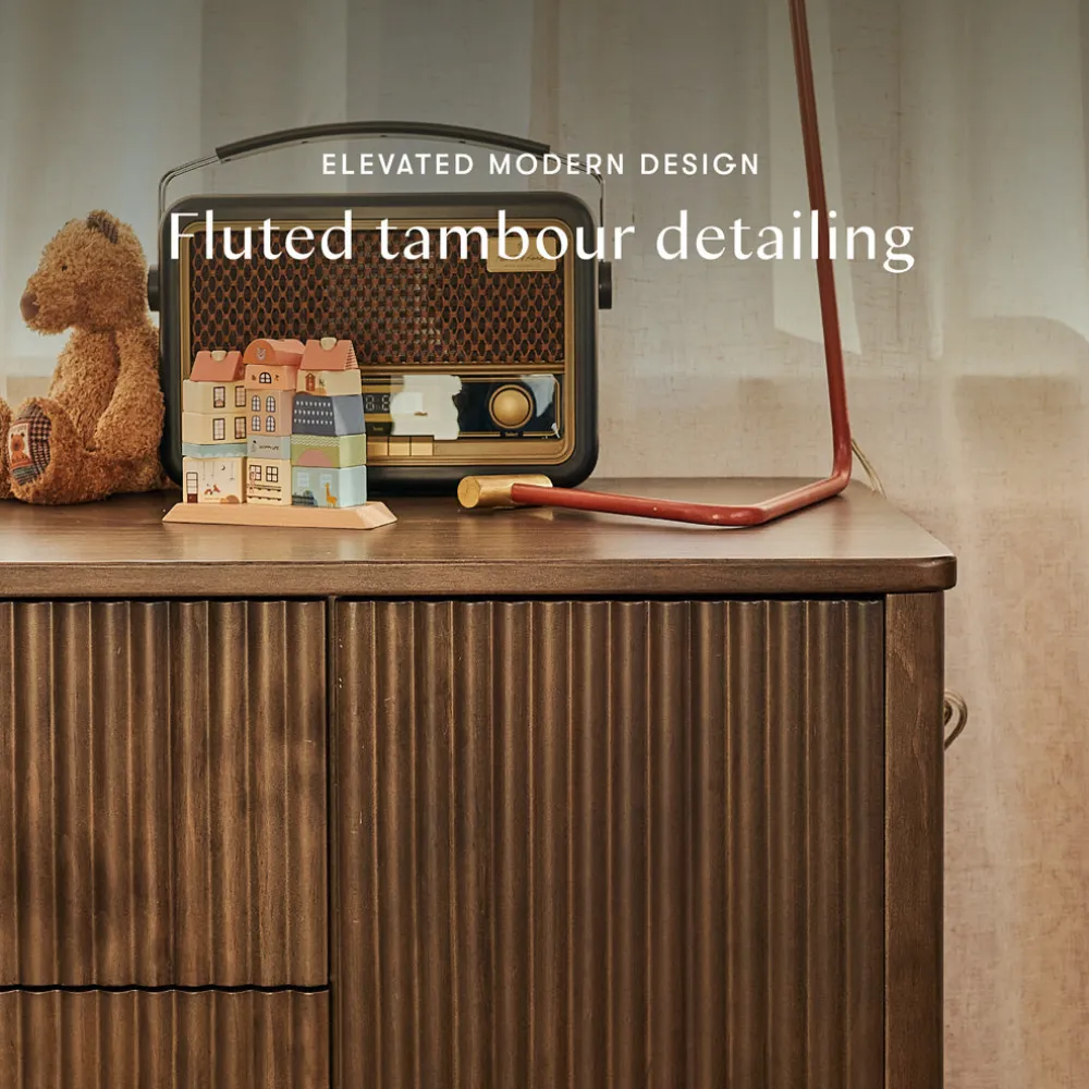Pogo Tambour Extra Wide Assembled Dresser (58")