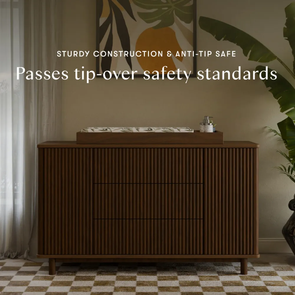Pogo Tambour Extra Wide Assembled Dresser (58")