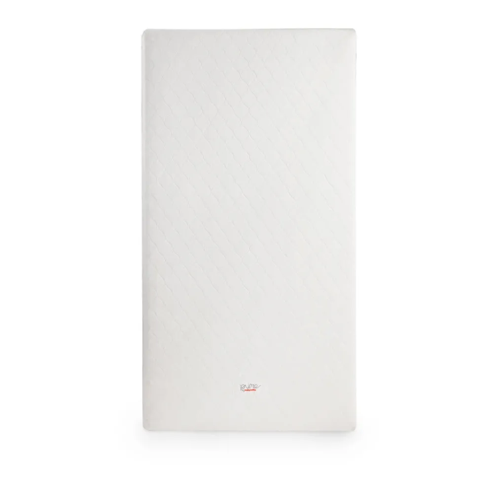 Pure Core 2-Stage Crib Mattress + Hybrid Quilted Waterproof Cover