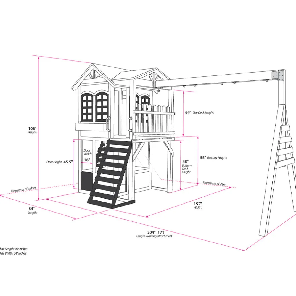 Reign Two Story Playhouse