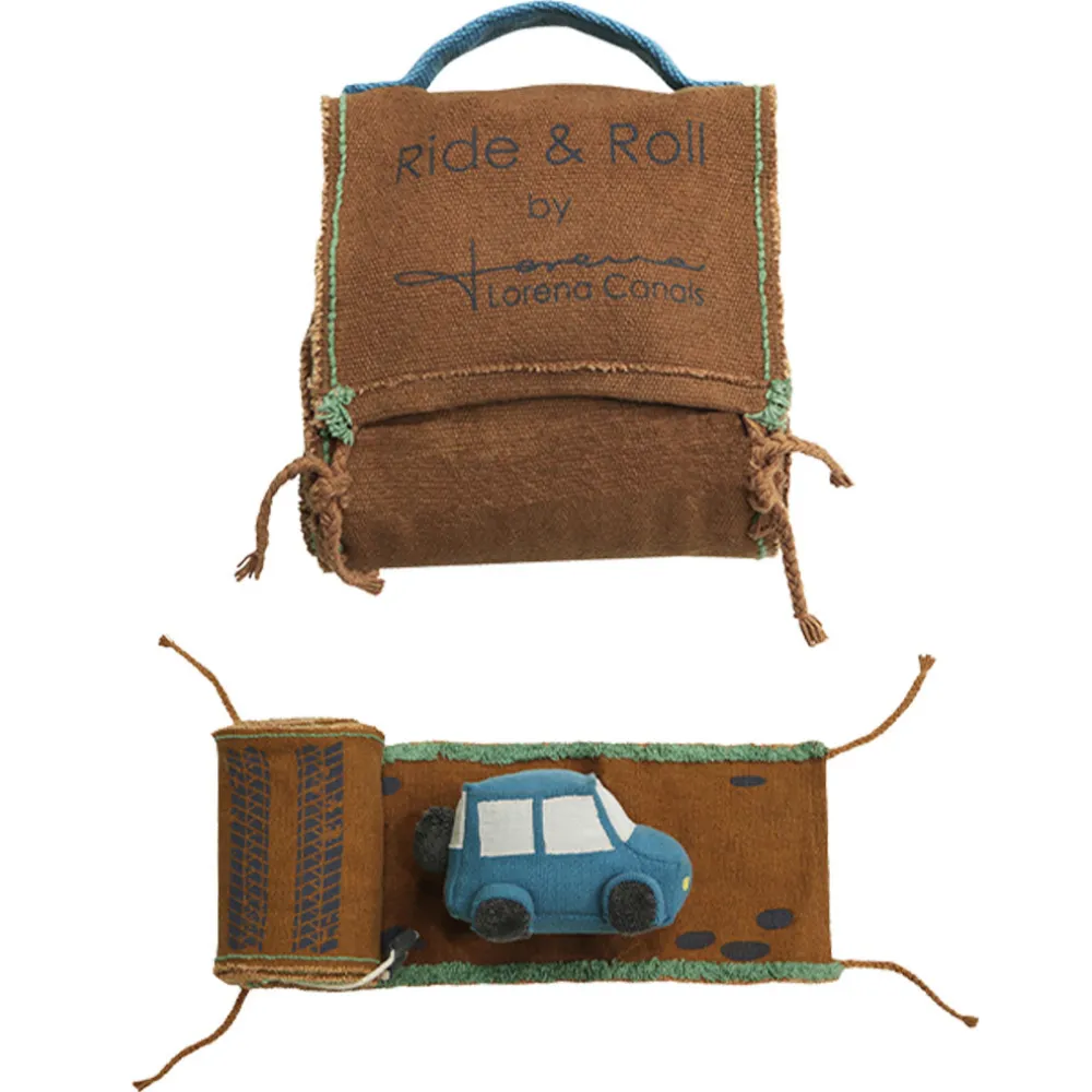 Safari Ride & Roll Soft Toy