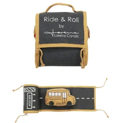 School Bus Ride & Roll Soft Toy