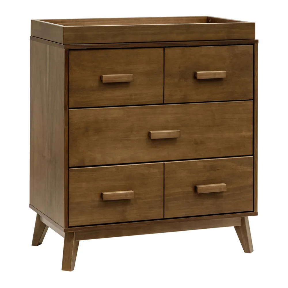 Scoot 3-Drawer Compact Changer Dresser with Removable Changing Tray (34")