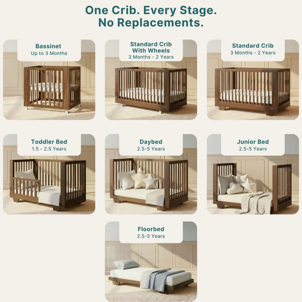 Spirit 8-in-1 Convertible Crib