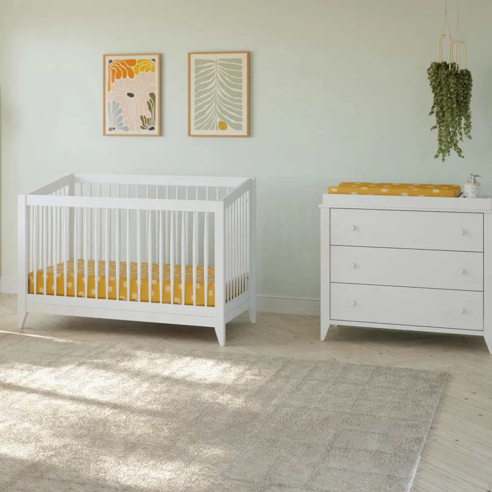 Sprout 3-Drawer Compact Changer Dresser with Removable Changing Tray (42")