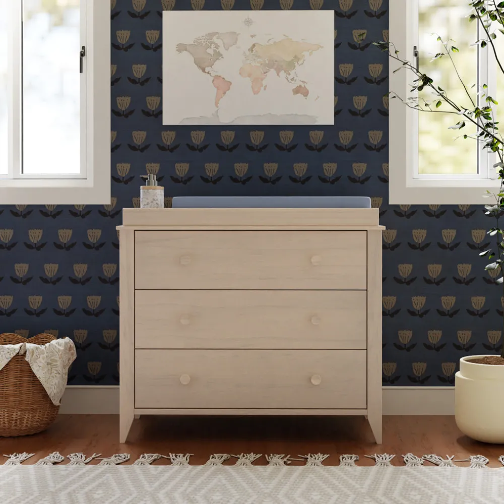 Sprout 3-Drawer Compact Changer Dresser with Removable Changing Tray (42")