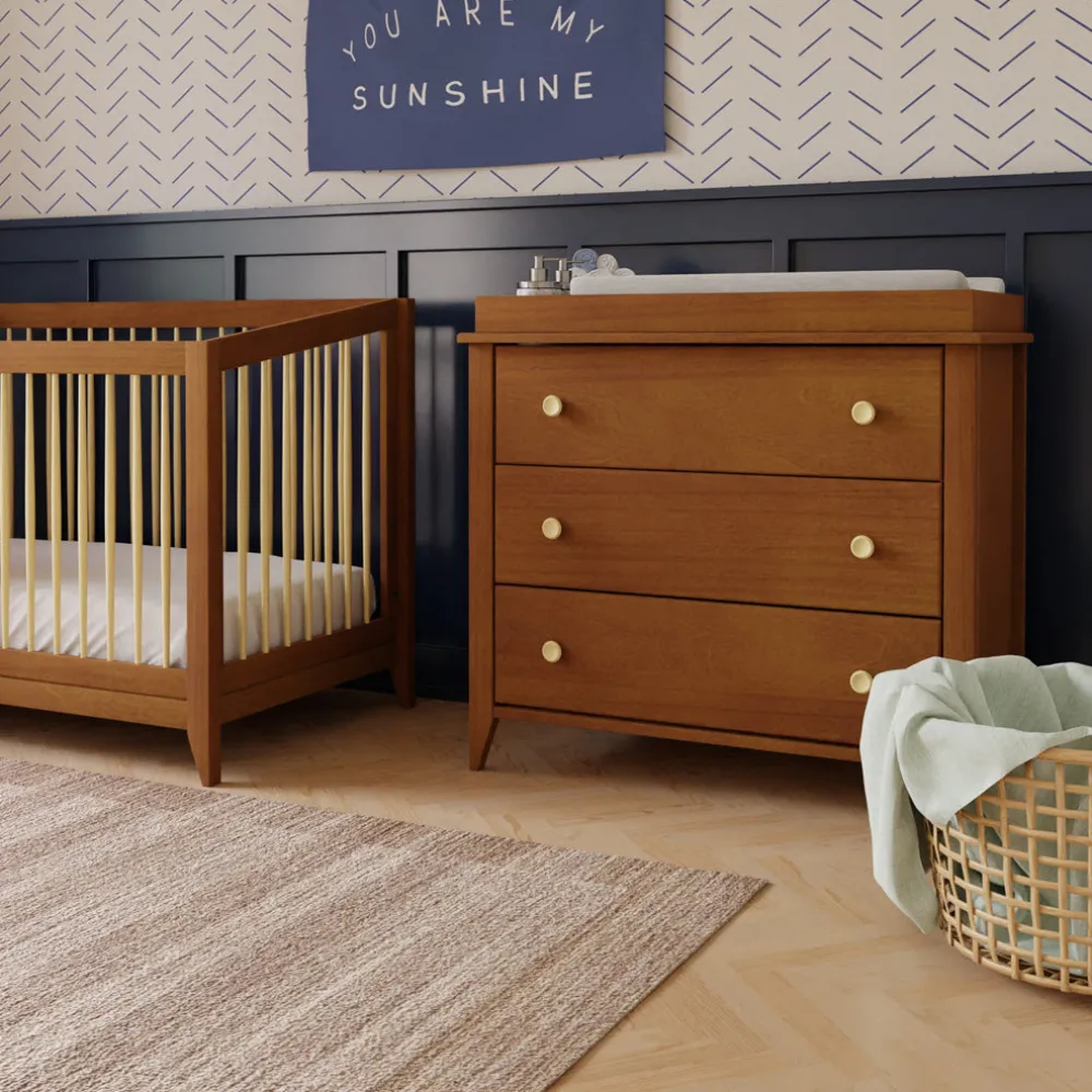 Sprout 3-Drawer Compact Changer Dresser with Removable Changing Tray (42")