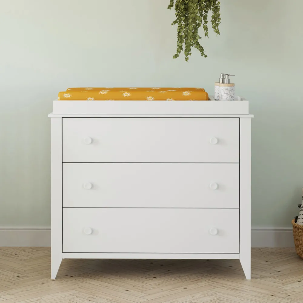 Sprout 3-Drawer Compact Changer Dresser with Removable Changing Tray (42")
