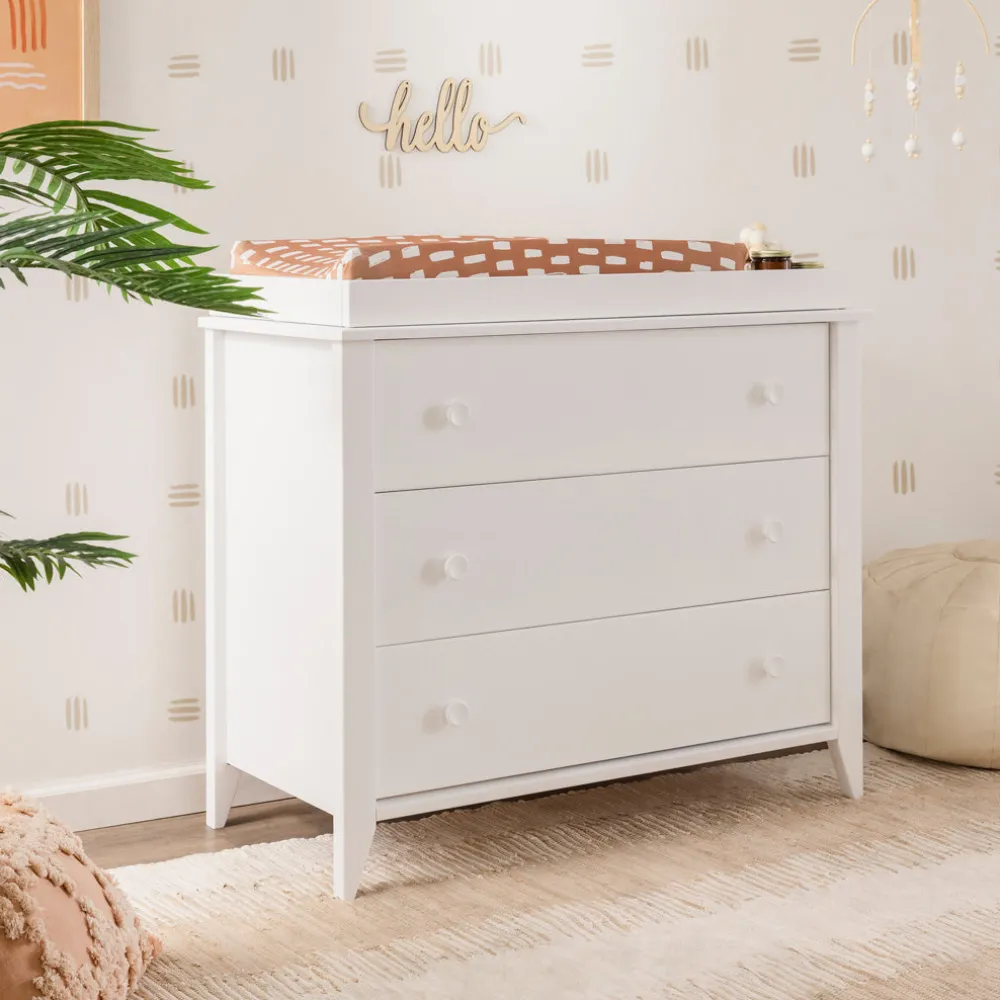Sprout 3-Drawer Compact Changer Dresser with Removable Changing Tray (42")