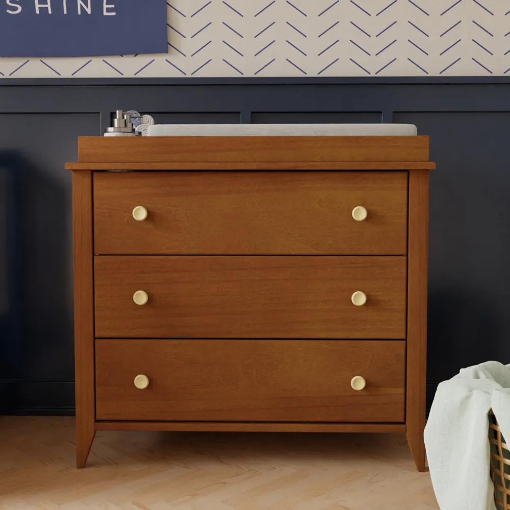 Sprout 3-Drawer Compact Changer Dresser with Removable Changing Tray (42")