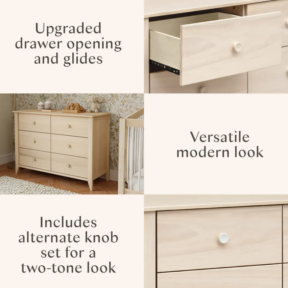Sprout 6-Drawer Double Dresser