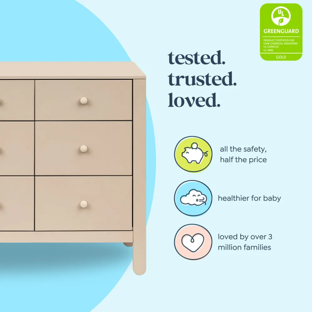 Sprout 6-Drawer Double Dresser