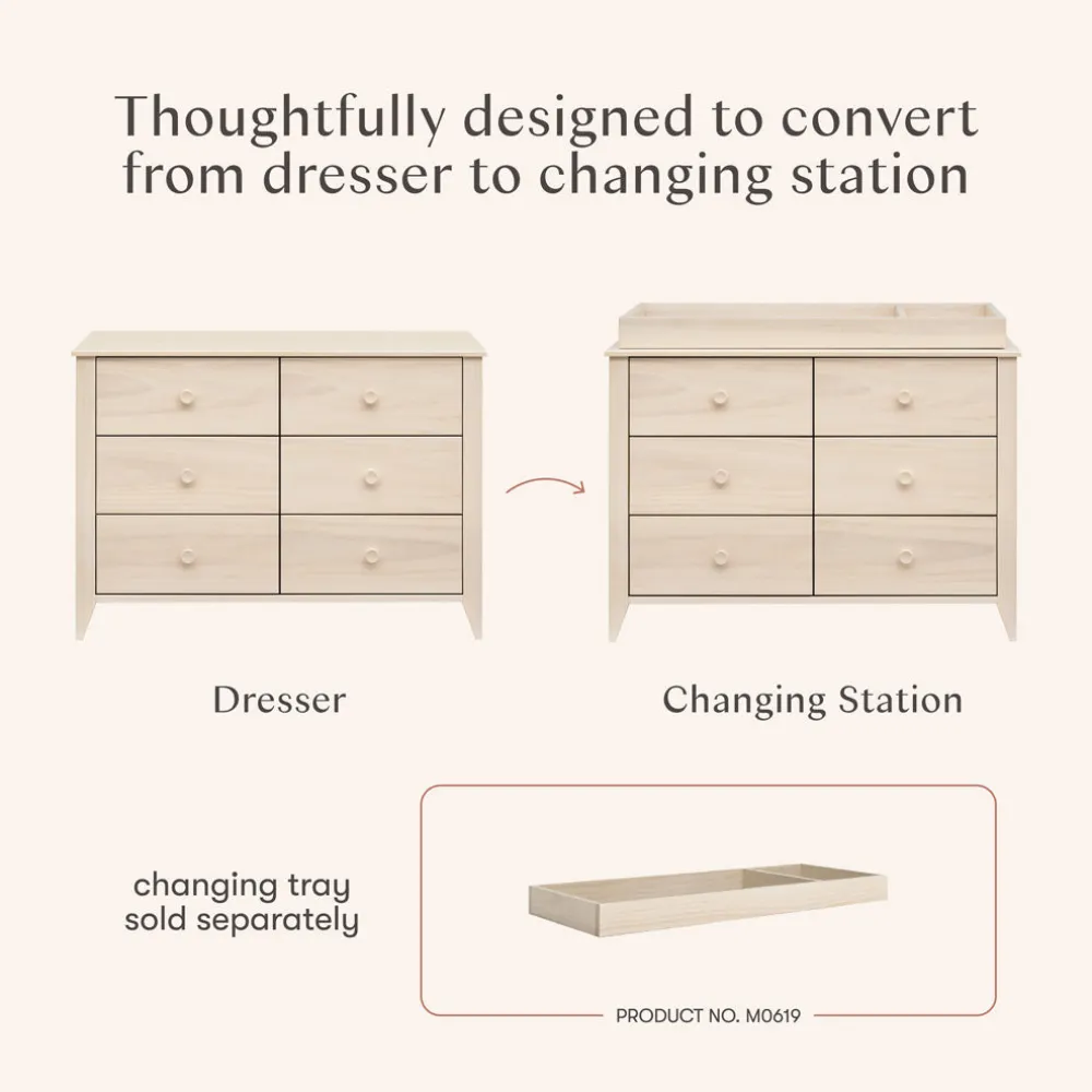Sprout 6-Drawer Double Dresser