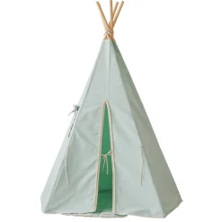 Teepee with Pompoms and Mat Set